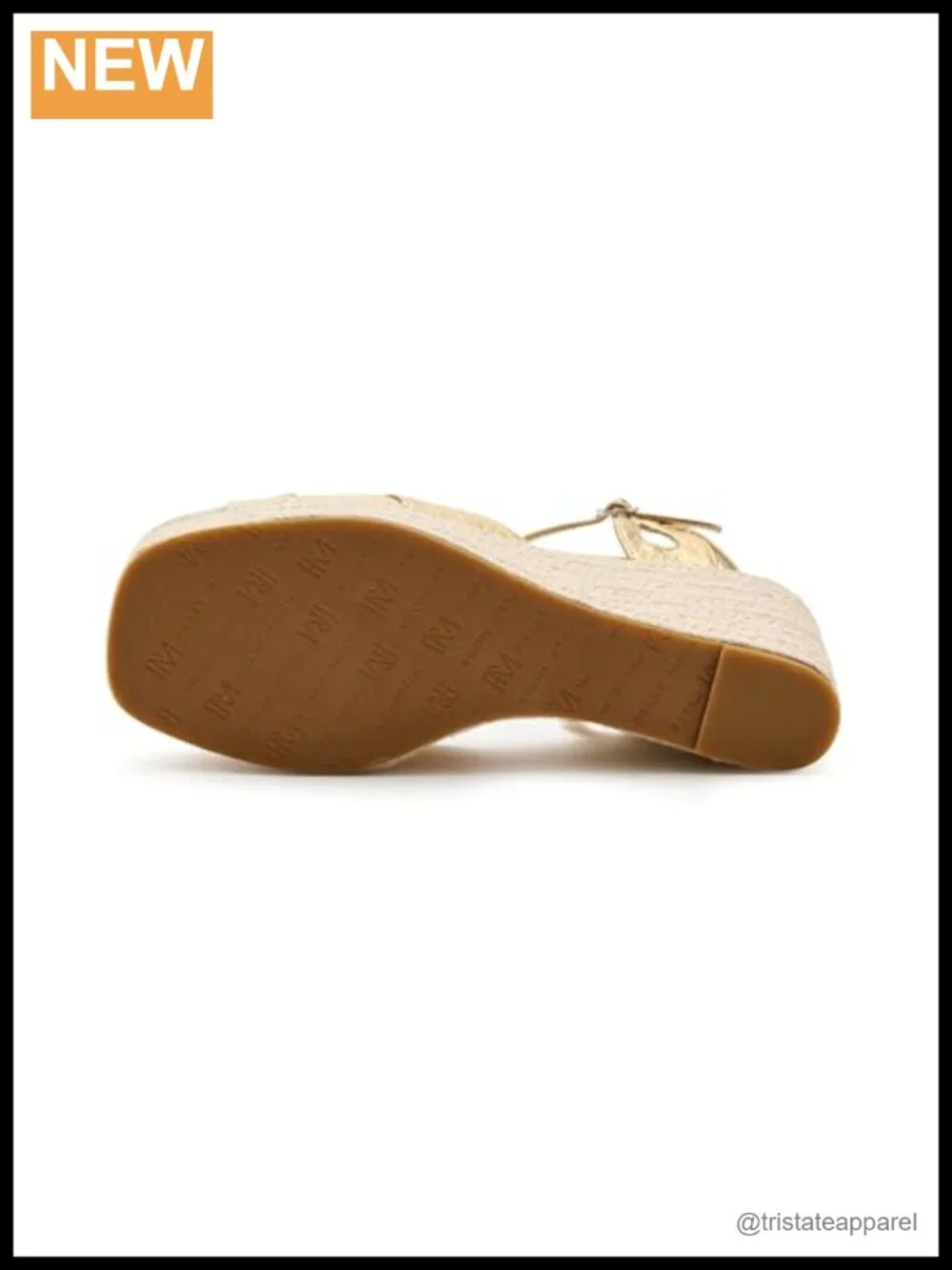 Pelle Moda Elbie Leather Platform Wedge Espadrille Sandals